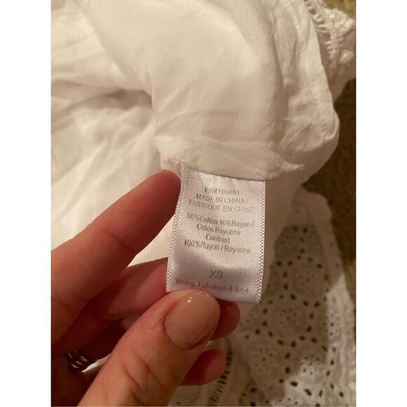 YFB Young Fabulous and Broke eyelet mini dress - Picture 6 of 6